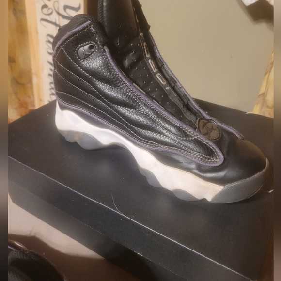 Big Boys size 6.5/women's size 8 Jordan Pro Strong 2021 black/white w/box - Picture 7 of 15